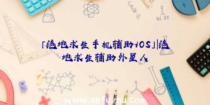 「绝地求生手机辅助iOS」|绝地求生辅助外星人